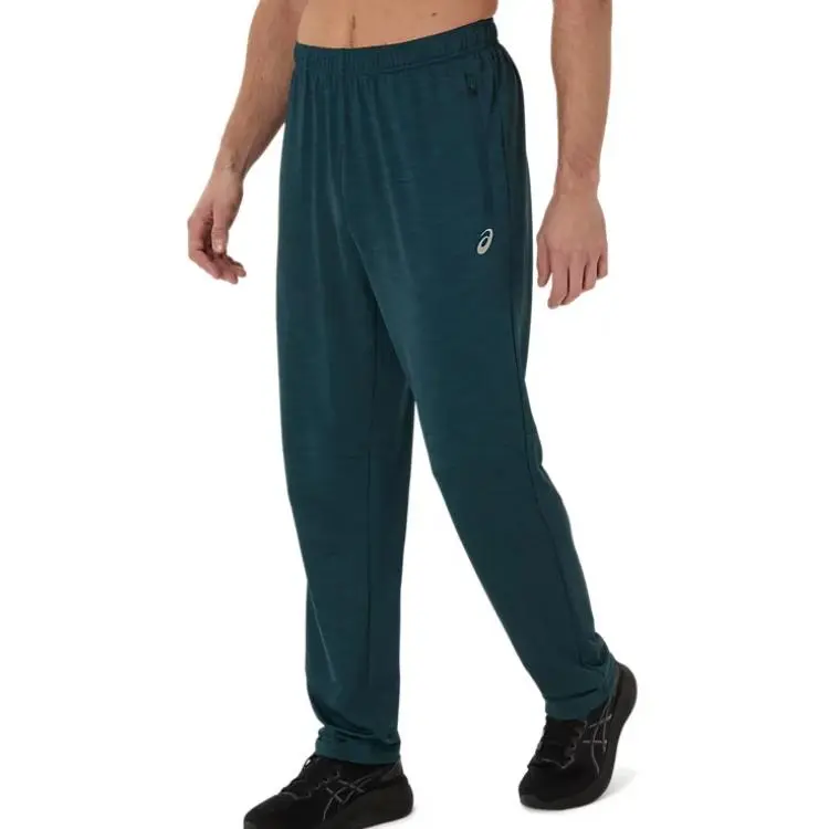 Asics FP PANT Knitted Sports Pants Men's Saxon Green Space Dyeing-2