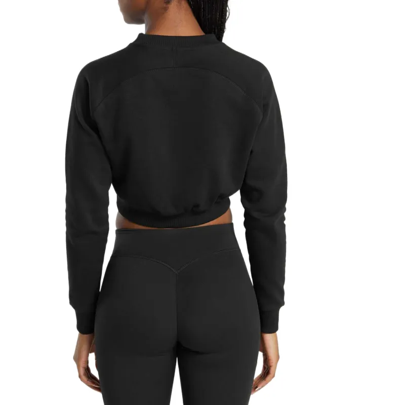 GYMSHARK Sweatshirt Women's Black-1