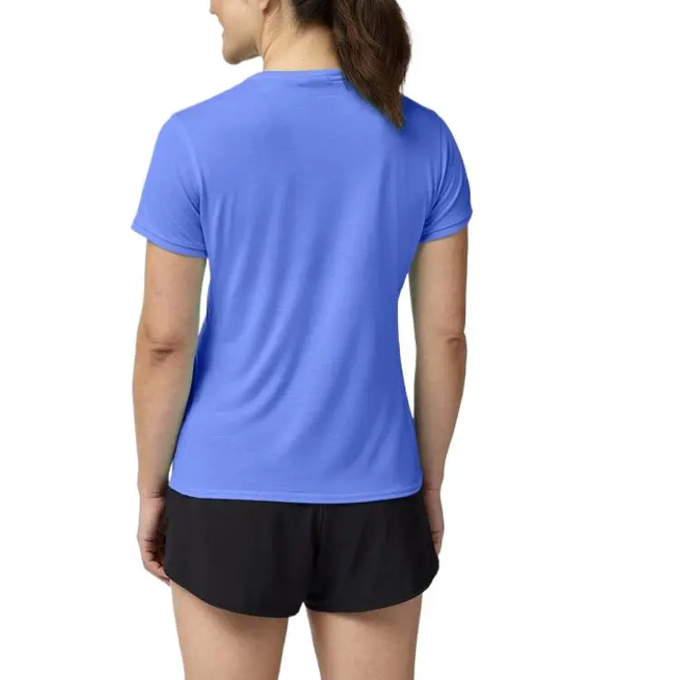 Brooks Regular T Shirt Women's Blue Bell/Happiness Running-2