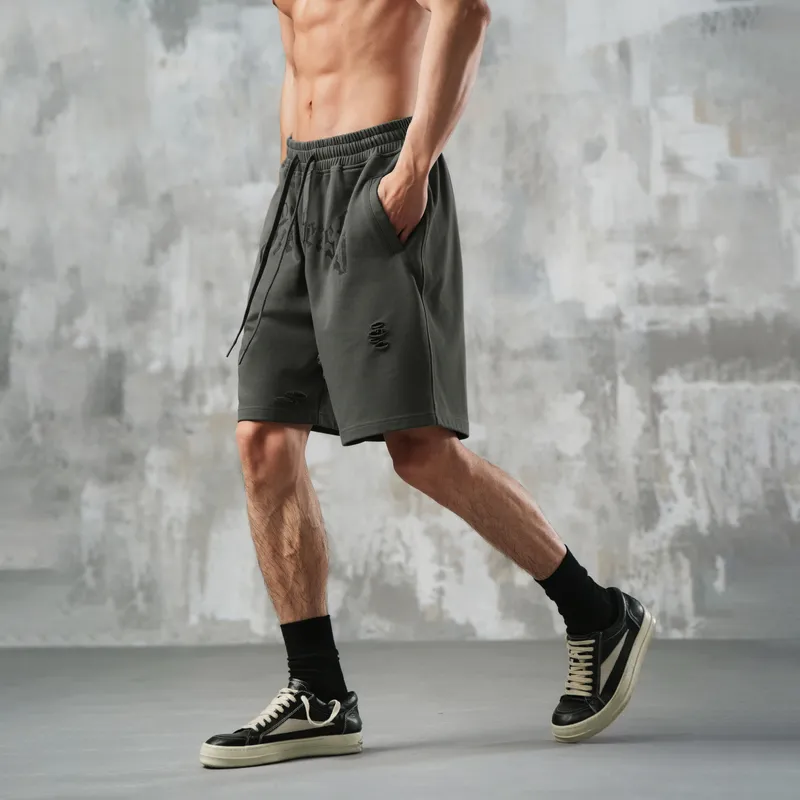 LUJIAMEN Casual Shorts Unisex-3