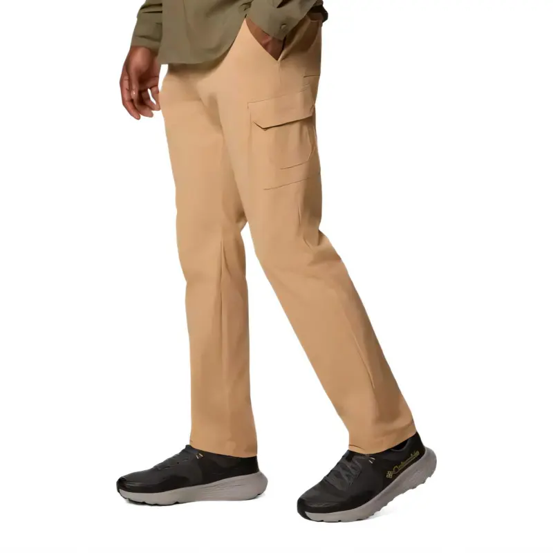 Columbia Tech Trail Cargo Pants Men's Canoe Brown-2