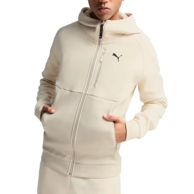 PUMA PUMATECHhoodie Sweatshirt Men's Beige-2