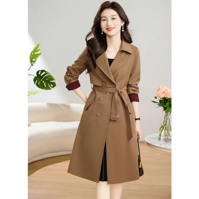 Mylan Trench Coat Women's Khaki-3