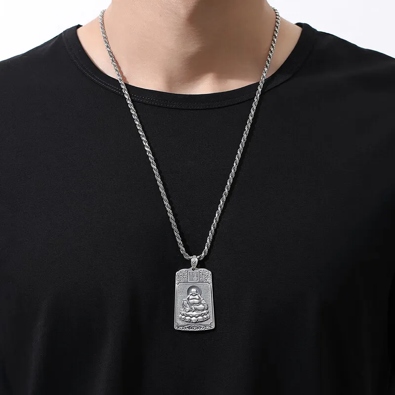 FUYUFU 999 Fine Silver Pendants Unisex-4
