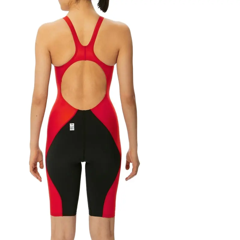 Speedo One piece Swimsuit Women's Black Red-1