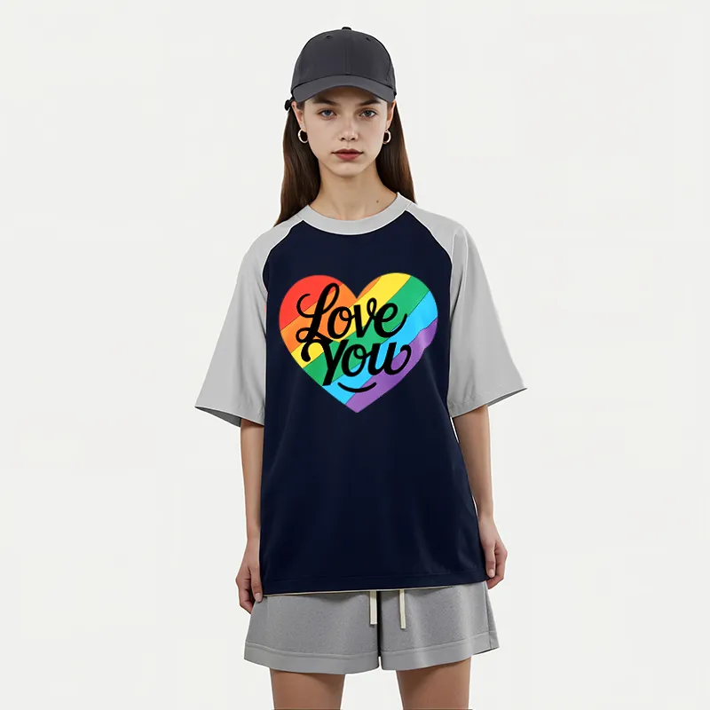 FAIRWHALE Raglan Sleeve T Shirt Women's-10