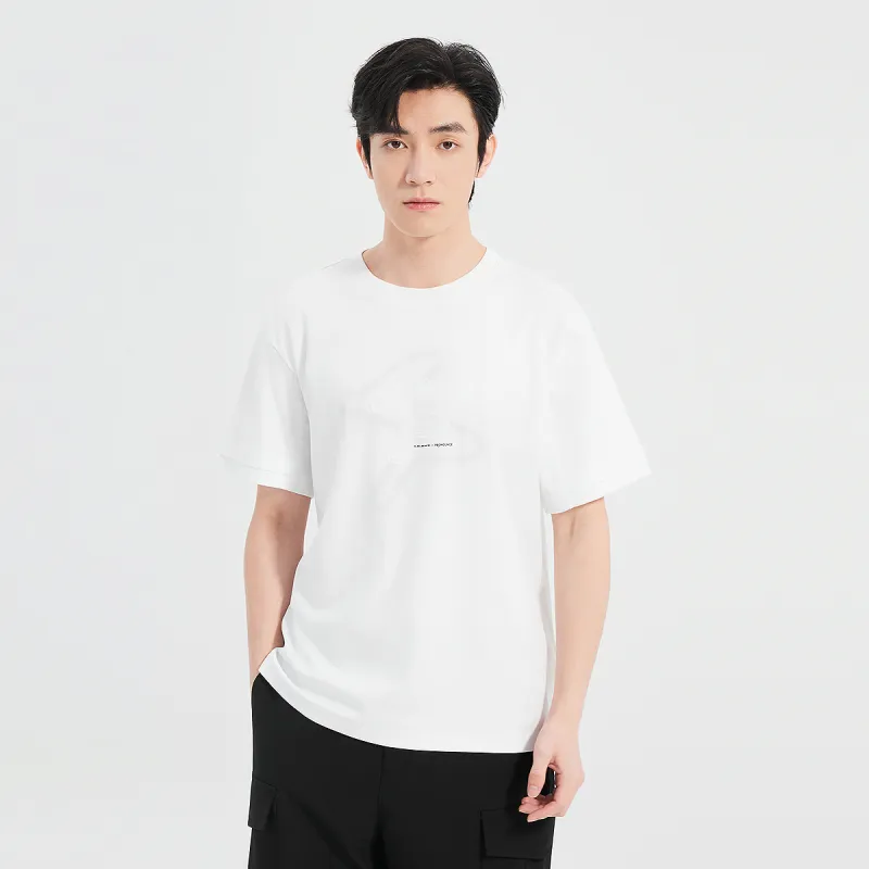 LESS IS MORE T Shirts Men White 25XTX3971K-2