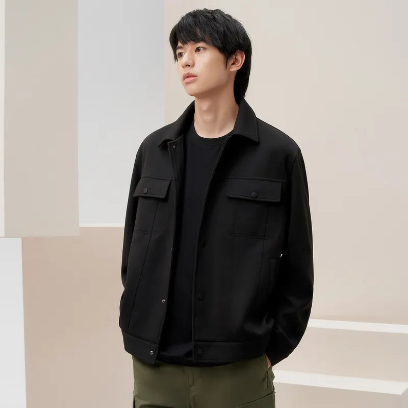 Gxg Jeans Jackets Coats Men's Black-3