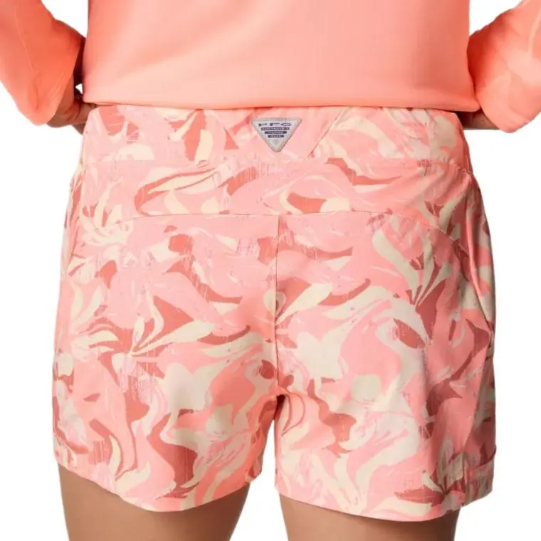Columbia Tidal Casual Shorts Women's Pink-1