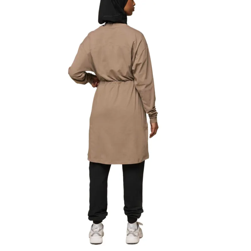 GYMSHARK Coats Women's Brown-1