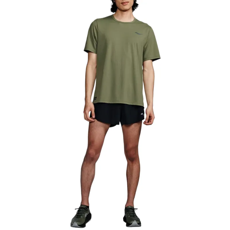 Saucony T Shirts Men Peridots-2
