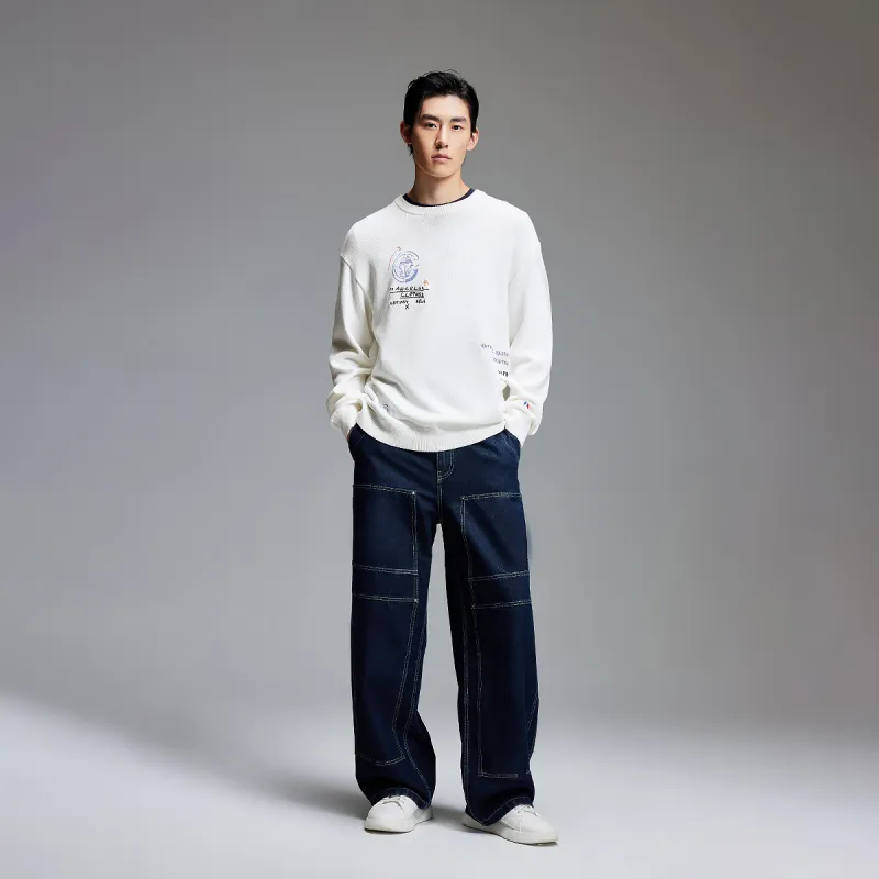 JACK JONES· x NBA Knitwear Men's Milk White-4