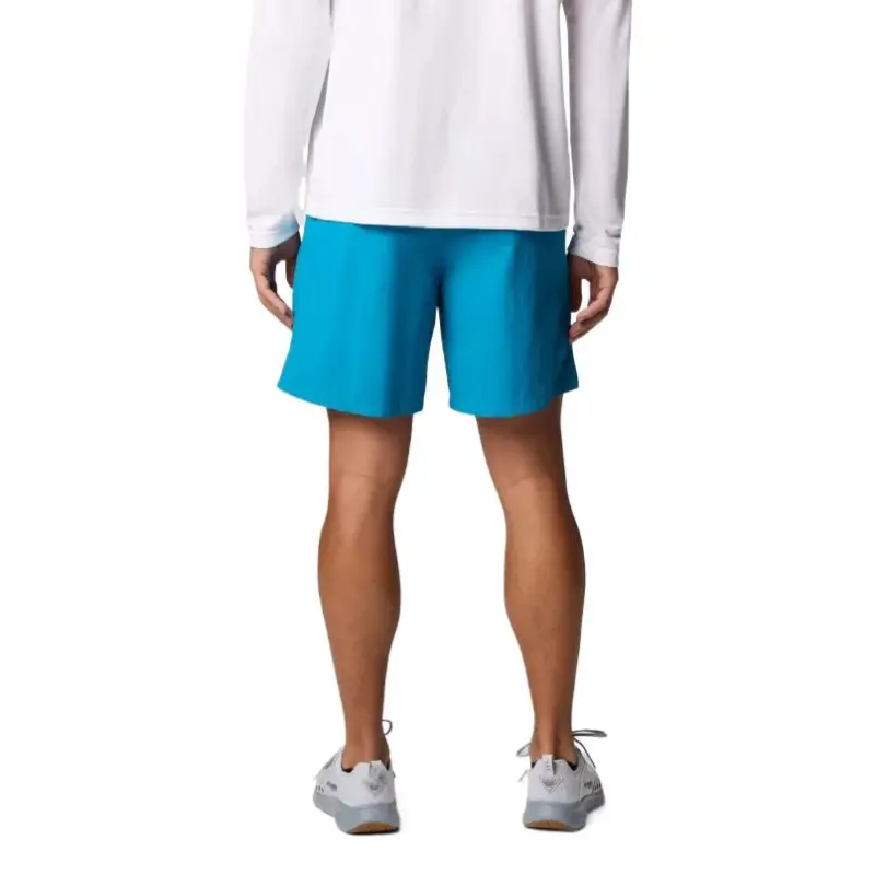 Columbia PFG Backcast 4 Omni-Shade Casual Shorts Men's Blue Echo-2