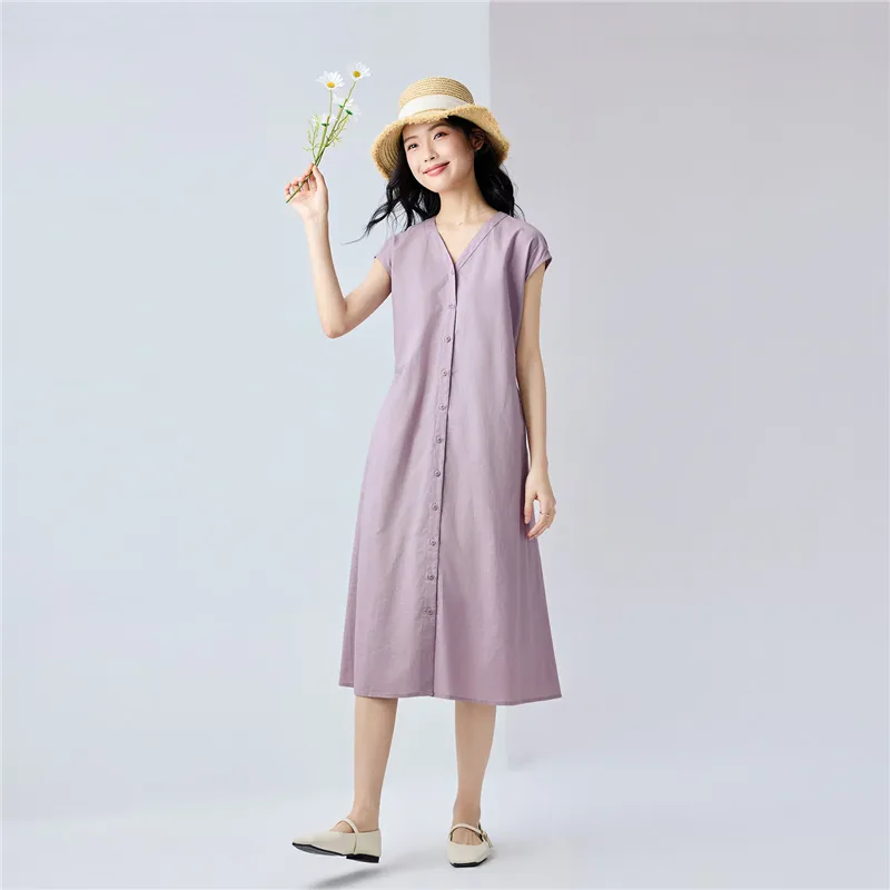 UNIQLO Short Sleeved Dress Women's-18
