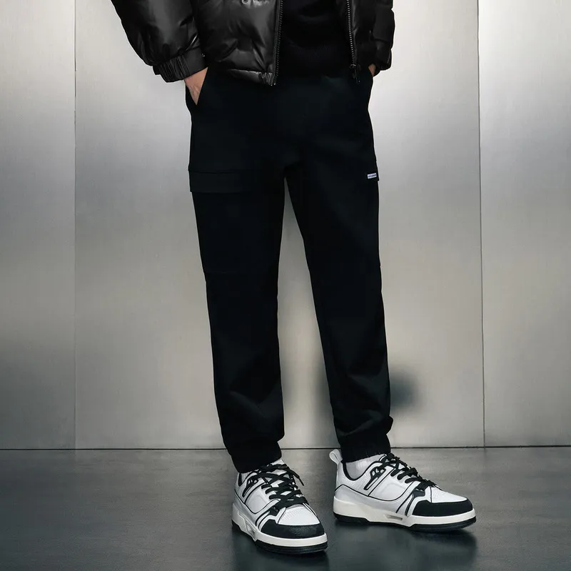 GXG Casual Pants Men Black-3