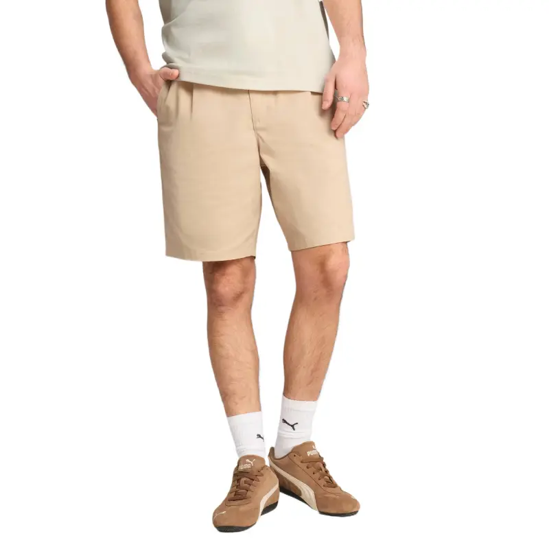 PUMA MMQChino Casual Shorts Men's Light Sand-2
