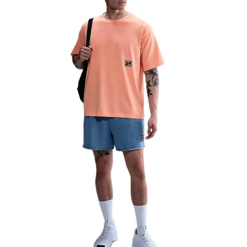 Nike Dri Fit T Shirt Men's Apricot-2