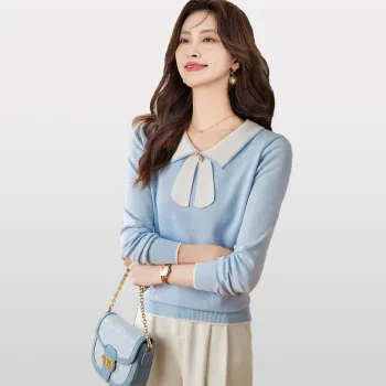 Love Elaine Knitwear Regular Women's Blue