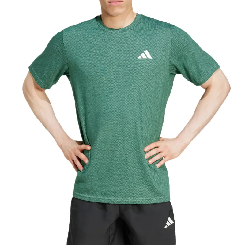 Adidas ESSENTIALSClimacool T Shirt Men's Green-1