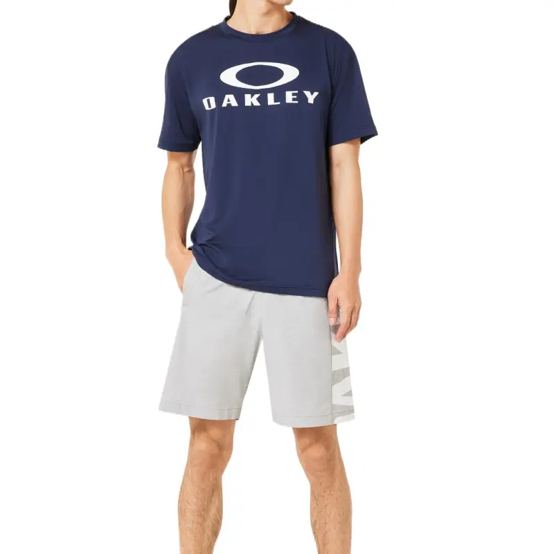 Oakley Enhance Qdevo SS Tee O Bark 4.0 T Shirt Men's Blue-5