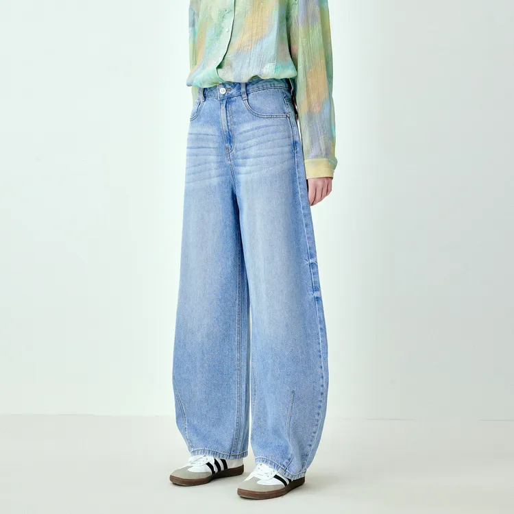 LEDIN Jeans Women's Denim Blue-5