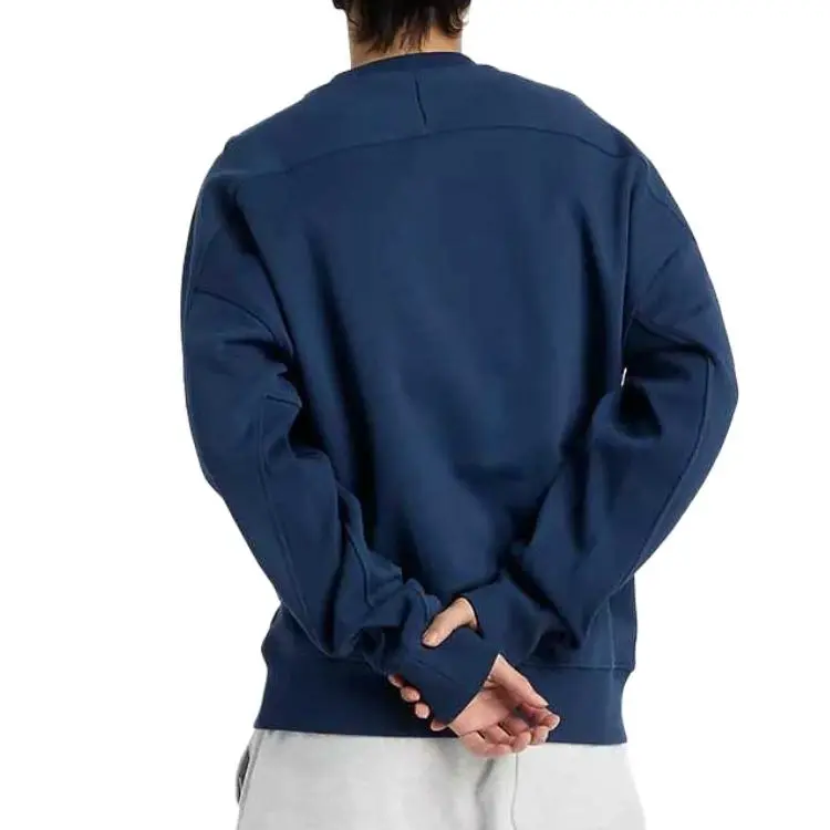 New Balance French Terry Sweatshirt Men's Blue-2
