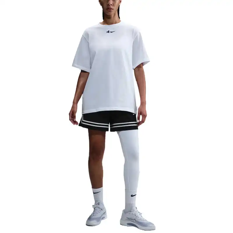 Nike A'ja Wilson Women's A'symmetric Mid Rise Single Leg Basketball Leggings-1