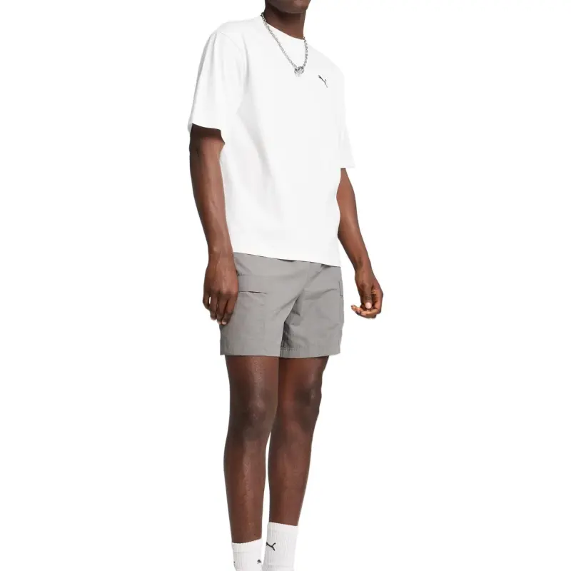 PUMA ESS Wardrobe Rela Cargo Shorts Men's Khaki-4