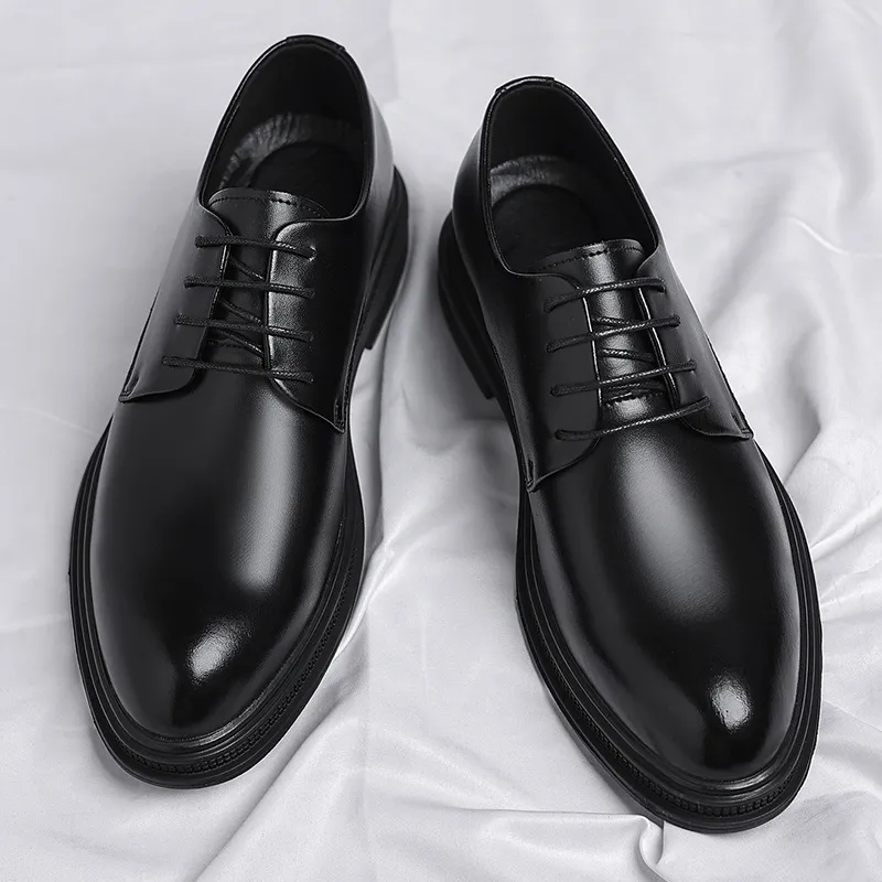 Captain Illy Dress Shoes Unisex Black-7