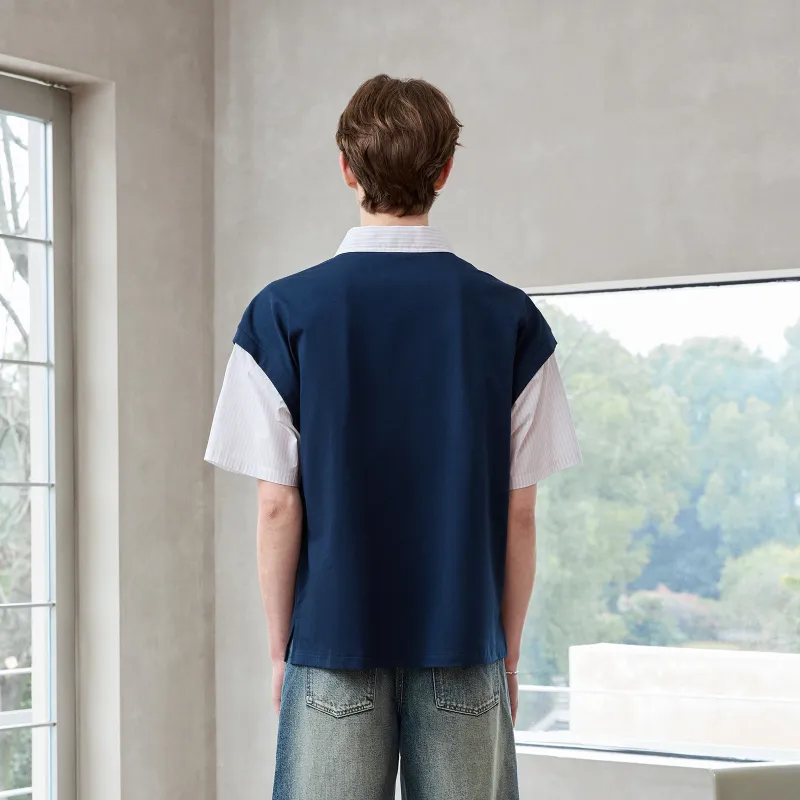 Lilbetter Polo Shirt Unisex Navy Blue-1
