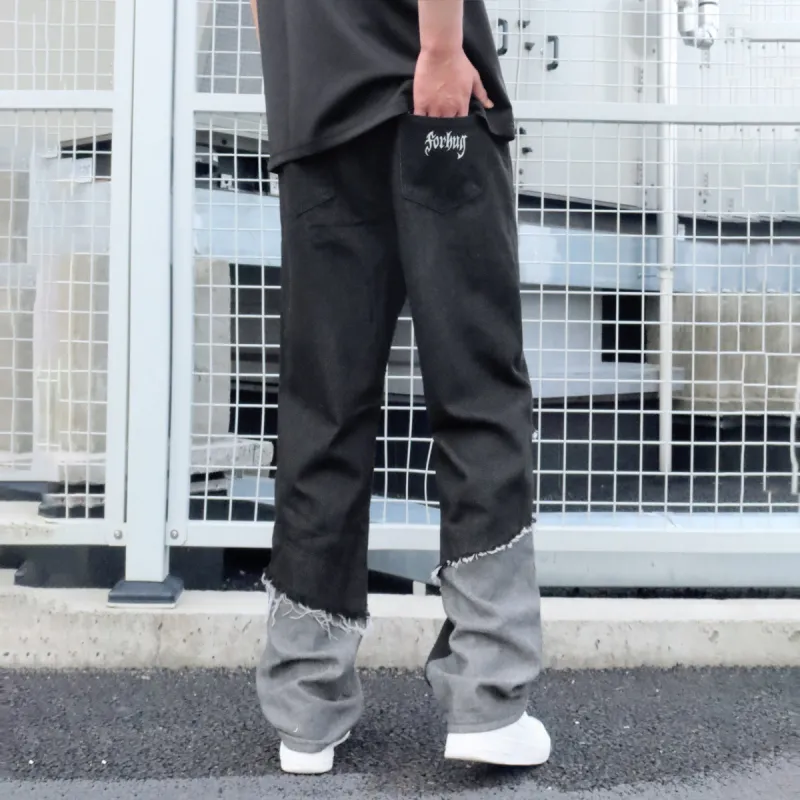 FORHUG Jeans Unisex Black-4