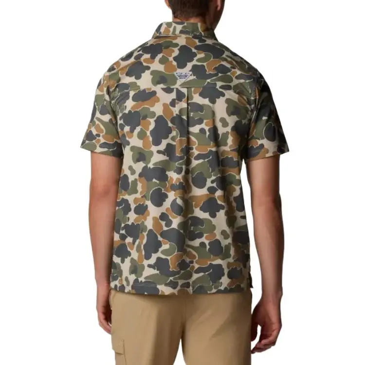 Columbia Wild Cast Shirt Men's Green-1