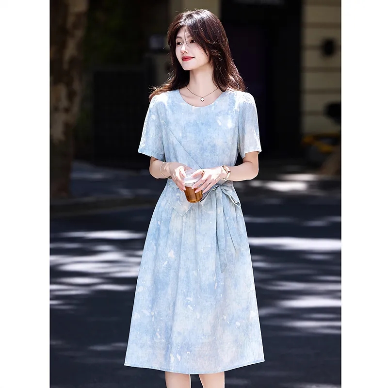 A Paradise For Awakening Short Sleeved Dress Women's-3