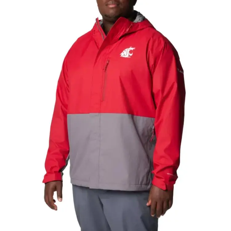 Columbia Collegiate Field Bound Jacket Men's Red Velvet/City Gray-2