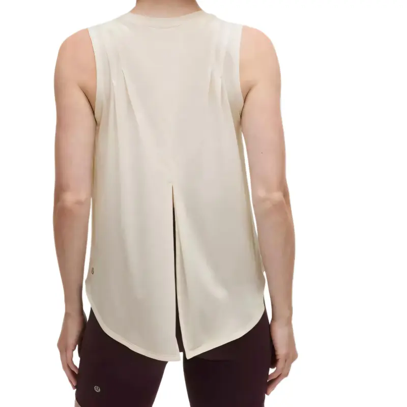 Lululemon Lightweight Series Split back Training Tank Top Sport Vests Women's-7