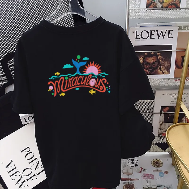 FAIRWHALE T Shirts Women's-5