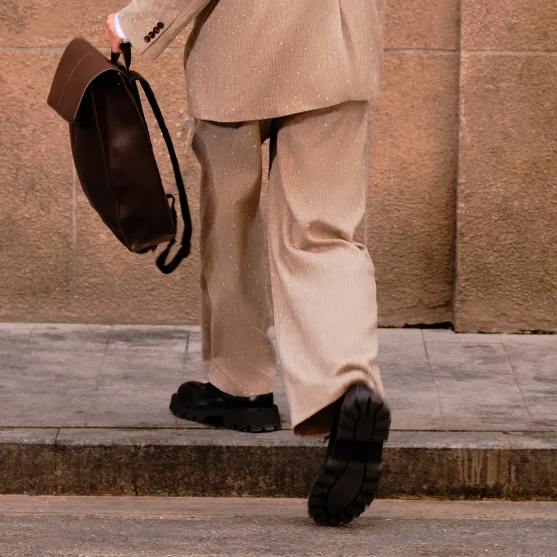 GXG Suit Trousers Men Khaki-4