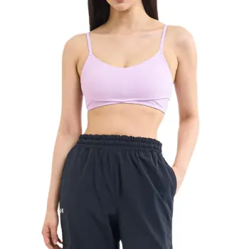 Under Armour Meridian Lip Bralette Sports Underwear Women's Pink