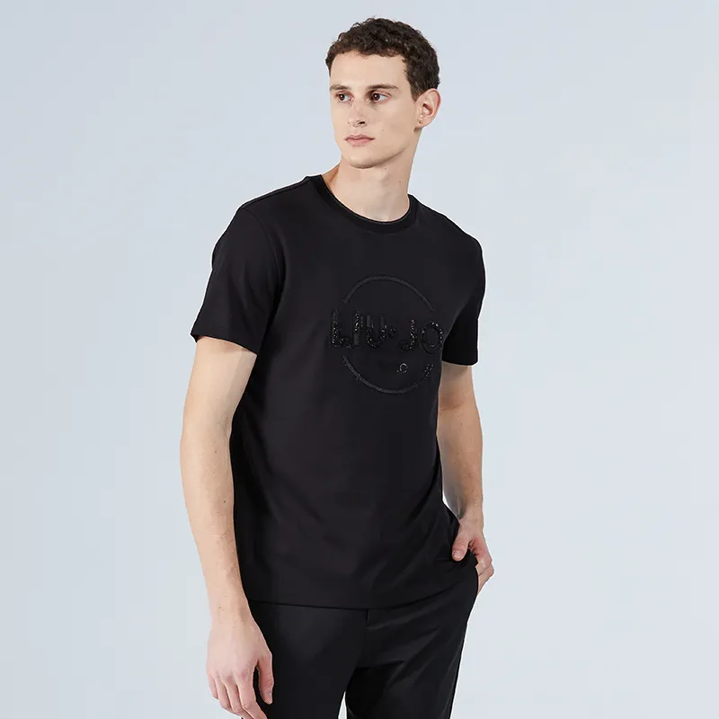 LIU·JO UOMO T Shirt Men's Black-3
