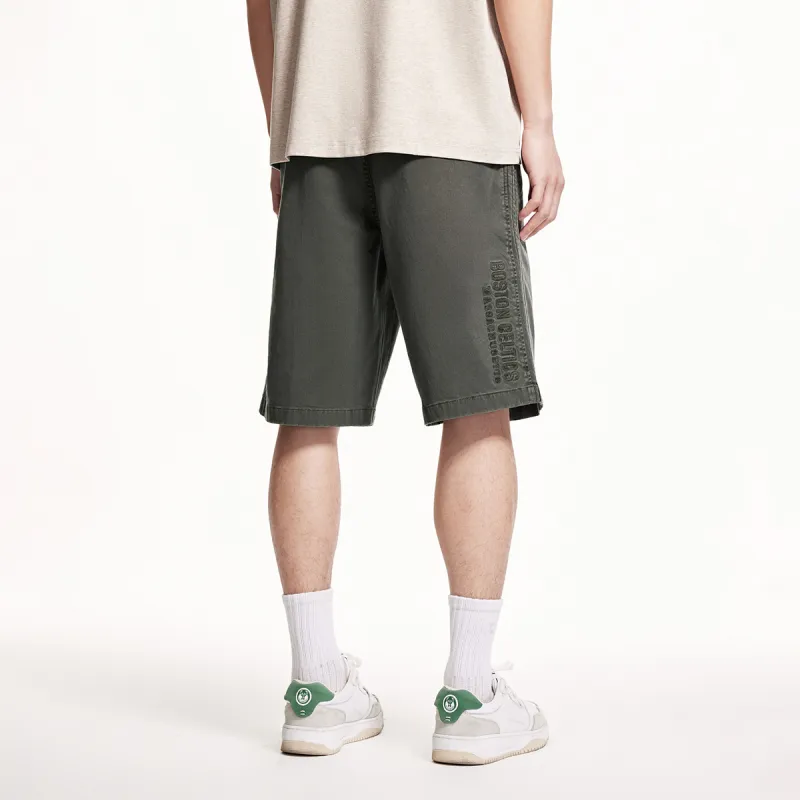 JACK JONES· x NBA Casual Shorts Men's Olive Black-3