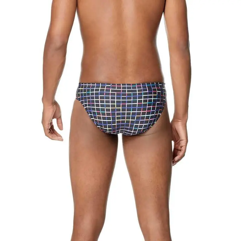 Speedo Men's Printed One Brief Cobalt Blue Swimming Shorts Men's-63