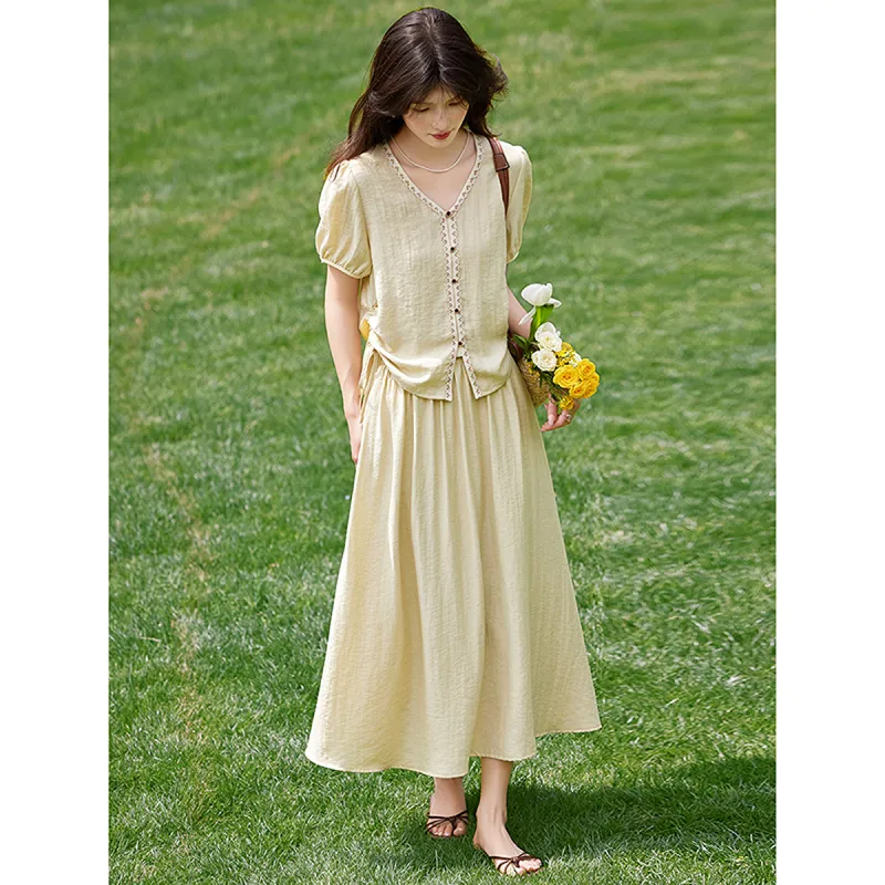 A Paradise For Awakening Skirt Set Women's-3