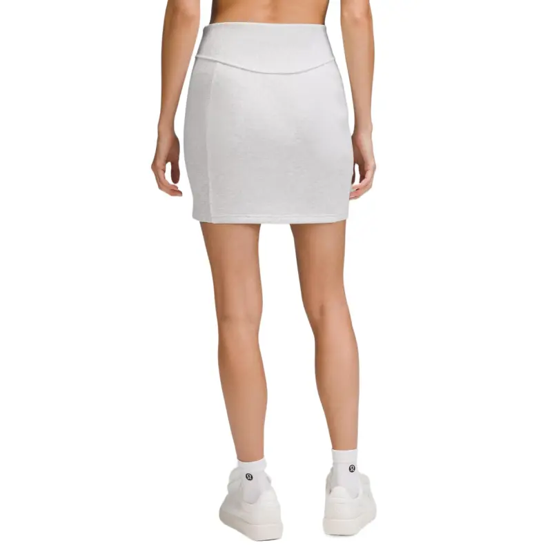 Lululemon Scuba Series Cotton Blend Fleece Casual Short Skirts Women's-10