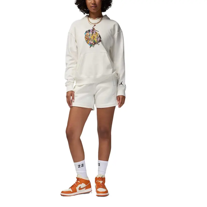Nike Brooklyn Fleece Women's Graphic Pullover Hoodie-2