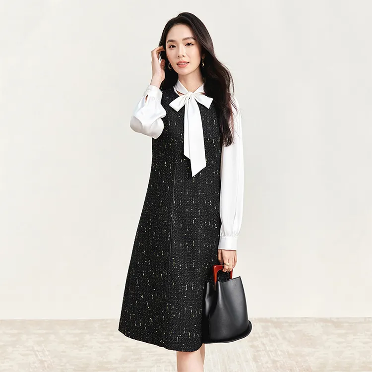 SENTUBILA Sleeveless Dress Women's Black-5