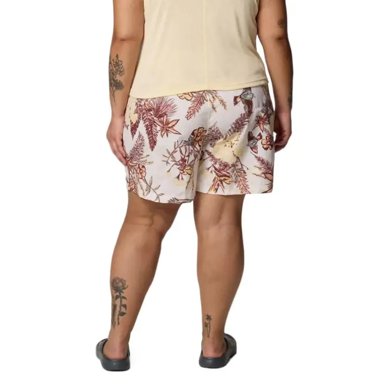 Columbia Casual Shorts Women's White Floral-1