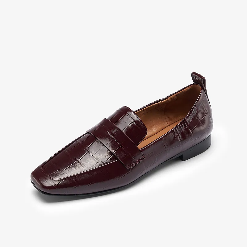 LE SAUNDA Loafers Women's Red/White/Black-2