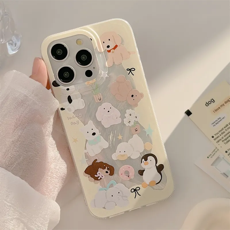 Cuttlefish Grid Phone Cases-4