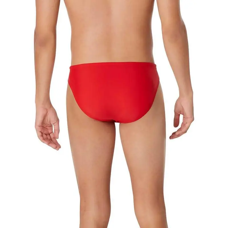 Speedo Colorblock Beachstar Brief 2' Navy Swimming Shorts Men's-4