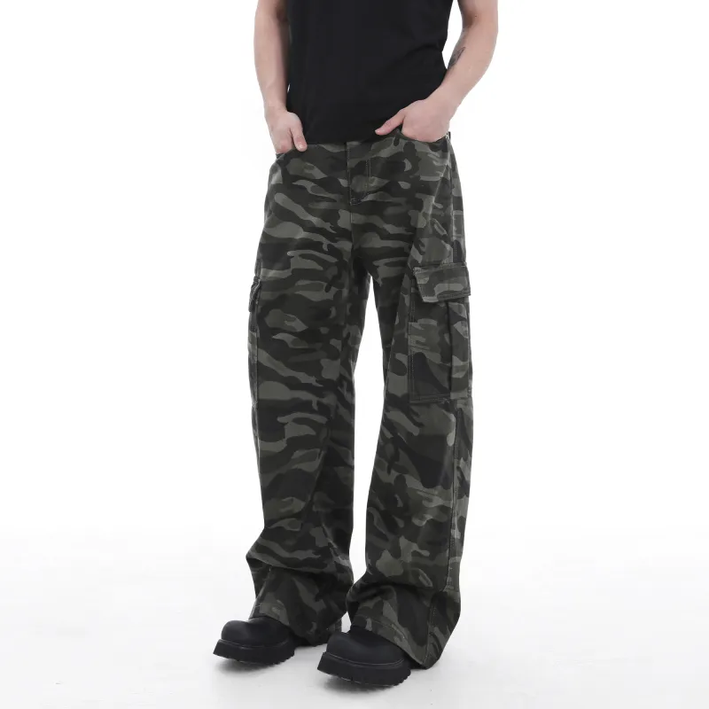 CUWU Jeans Unisex Camouflage-1
